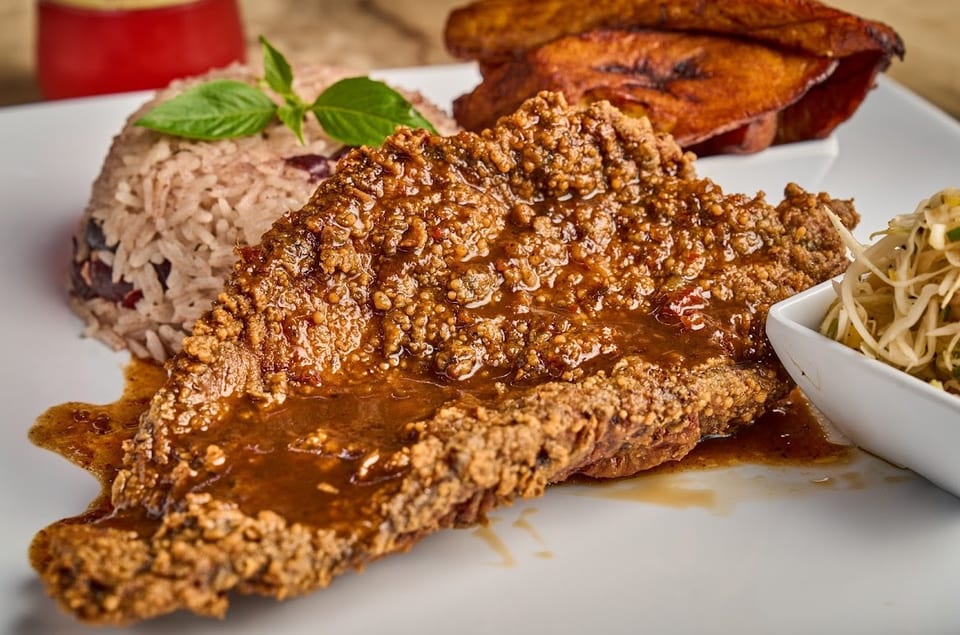 Fried Jerk Catfish.