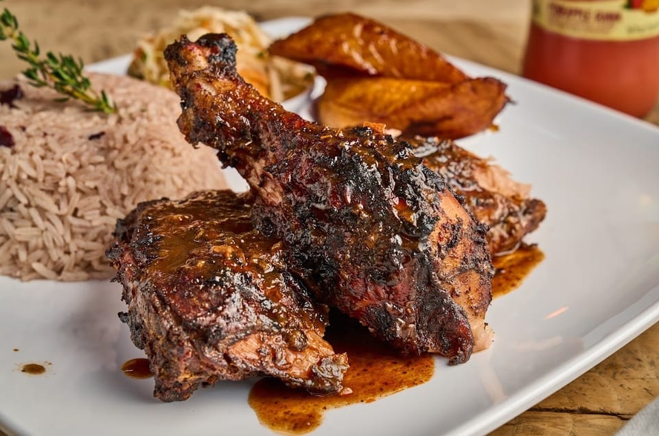Jamaican Smoke Jerk Chicken.
